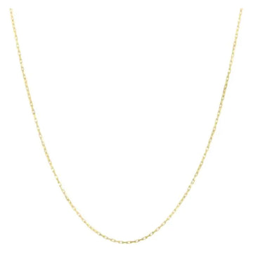 14k Yellow Gold French Cable Chain (1.30 mm) - Coolpeacock