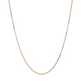 10k Rose Gold Classic Box Chain (0.45 mm) - Coolpeacock