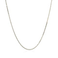 10k White Gold Classic Box Chain (0.78 mm) - Coolpeacock