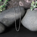 10k White Gold Solid Diamond Cut Rope Chain (1.40 mm) - Coolpeacock