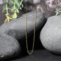 10k Yellow Gold Cable Chain (1.10 mm) - Coolpeacock