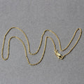10k Yellow Gold Cable Chain (1.10 mm) - Coolpeacock
