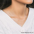 10k Yellow Gold Diamond Cut Cable Link Chain (0.87 mm) - Coolpeacock