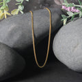 10k Yellow Gold Gourmette Chain (1.40 mm) - Coolpeacock
