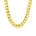 10k Yellow Gold Light Miami Cuban Chain (7.00 mm) - Coolpeacock
