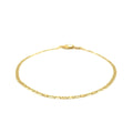 10k Yellow Gold Mariner Link Bracelet (1.70 mm) - Coolpeacock