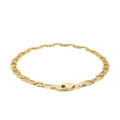 10k Yellow Gold Mariner Link Bracelet (4.50 mm) - Coolpeacock
