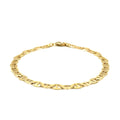 10k Yellow Gold Mariner Link Bracelet (5.10 mm) - Coolpeacock
