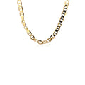10k Yellow Gold Mariner Link Chain (5.10 mm) - Coolpeacock