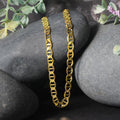 10k Yellow Gold Mariner Link Chain (5.10 mm) - Coolpeacock