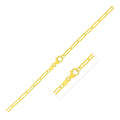 10K Yellow Gold Paperclip Bracelet (2.50 mm) - Coolpeacock