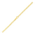 10K Yellow Gold Paperclip Bracelet (2.50 mm) - Coolpeacock