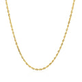 10k Yellow Gold Solid Diamond Cut Rope Chain (1.60 mm) - Coolpeacock
