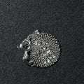 14k White Gold Diamond Cut Cable Link Chain (0.87 mm) - Coolpeacock