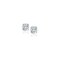 14k White Gold Diamond Four Prong Stud Earrings (1/4 cttw) - Coolpeacock