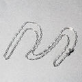 14K White Gold Fine Paperclip Chain (1.50 mm) - Coolpeacock
