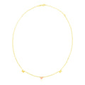 14k Yellow and Rose Gold Mom Necklace - Coolpeacock