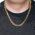 14k Yellow Gold 22 inch Polished Curb Chain Necklace - Coolpeacock