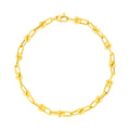 14k Yellow Gold 7 1/2 inch Jax Chain Bracelet (3.00 mm) - Coolpeacock
