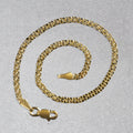 14k Yellow Gold Bismark Bracelet (2.50 mm) - Coolpeacock