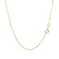 14k Yellow Gold Classic Box Chain (0.60 mm) - Coolpeacock