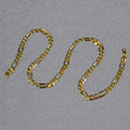14k Yellow Gold Lite Figaro Chain (5.60 mm) - Coolpeacock