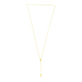 14k Yellow Gold Rosary Necklace - Coolpeacock