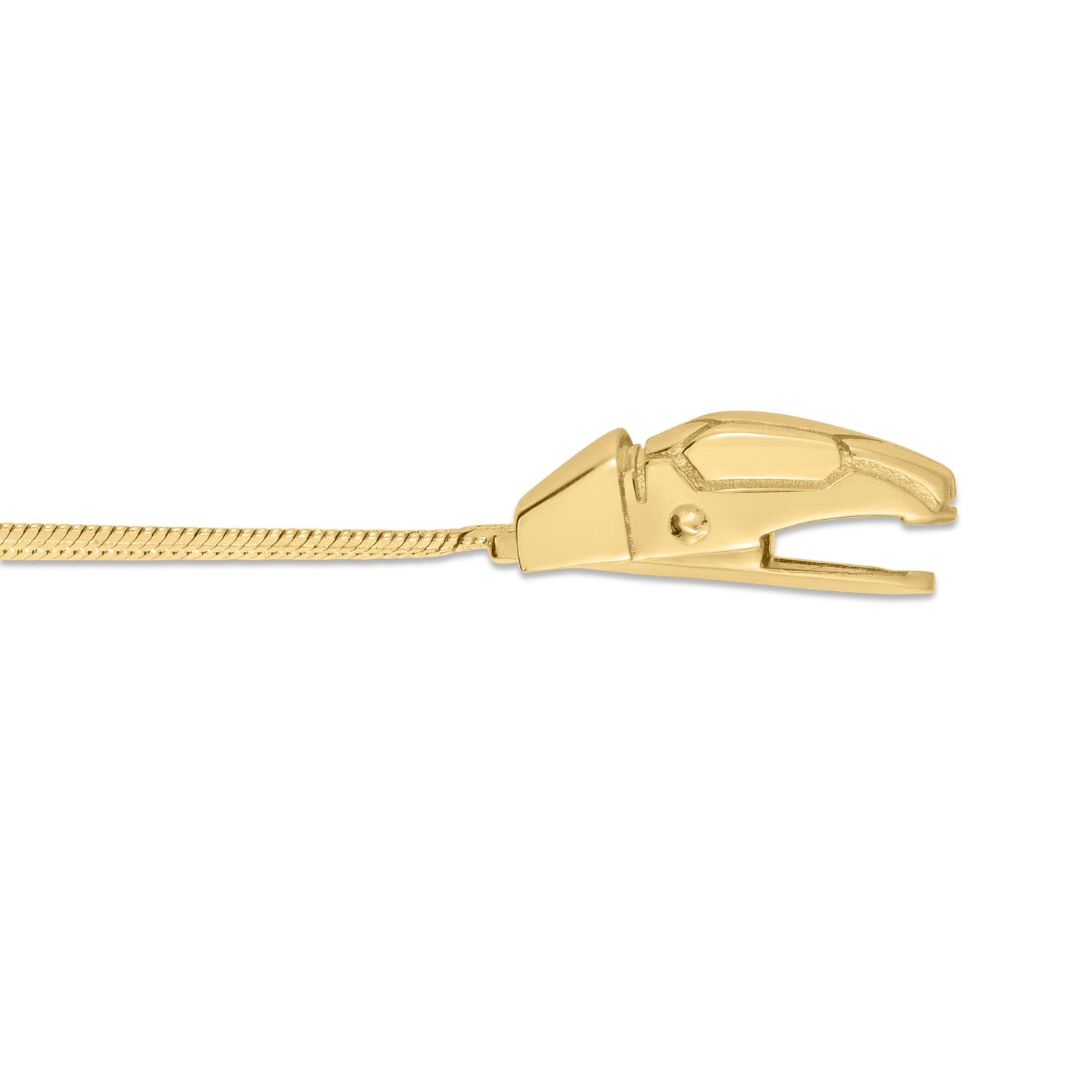 14k Yellow Gold Serpent Necklace - Coolpeacock