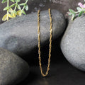 14k Yellow Gold Singapore Chain (2.10 mm) - Coolpeacock