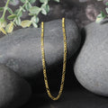 14k Yellow Gold Solid Figaro Chain (1.90 mm) - Coolpeacock