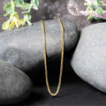 14k Yellow Gold Square Wheat Chain (1.80 mm) - Coolpeacock