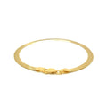 14k Yellow Gold Super Flex Herringbone Bracelet (3.80 mm) - Coolpeacock