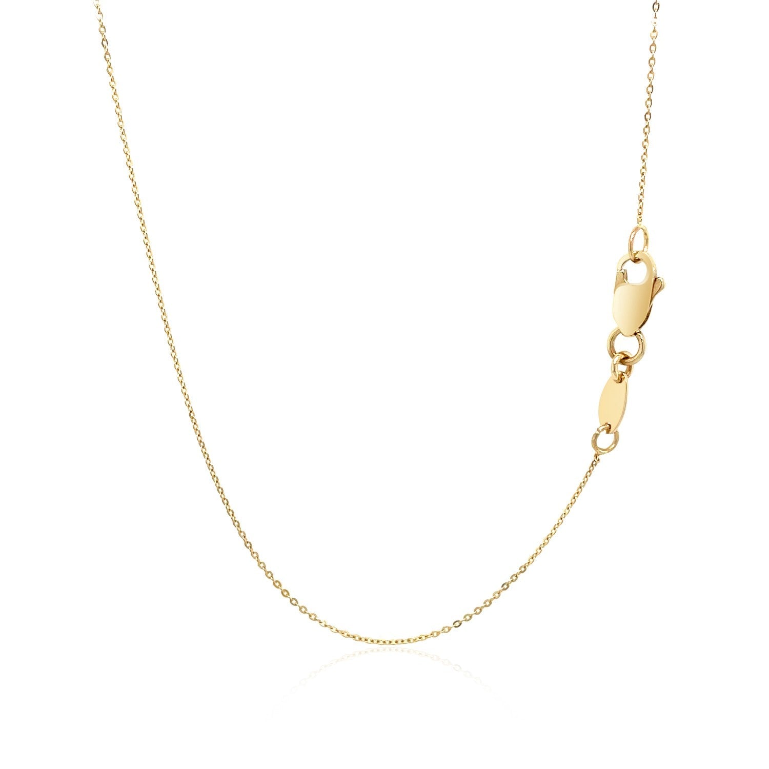 14k Yellow Gold Thin Textured Bar Necklace - Coolpeacock