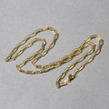 18K Yellow Gold Paperclip Chain (2.50 mm) - Coolpeacock