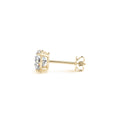 3 cttw Certified IGI Lab Grown Round Diamond Stud Earrings 14k Yellow Gold (G/VS2) - Coolpeacock