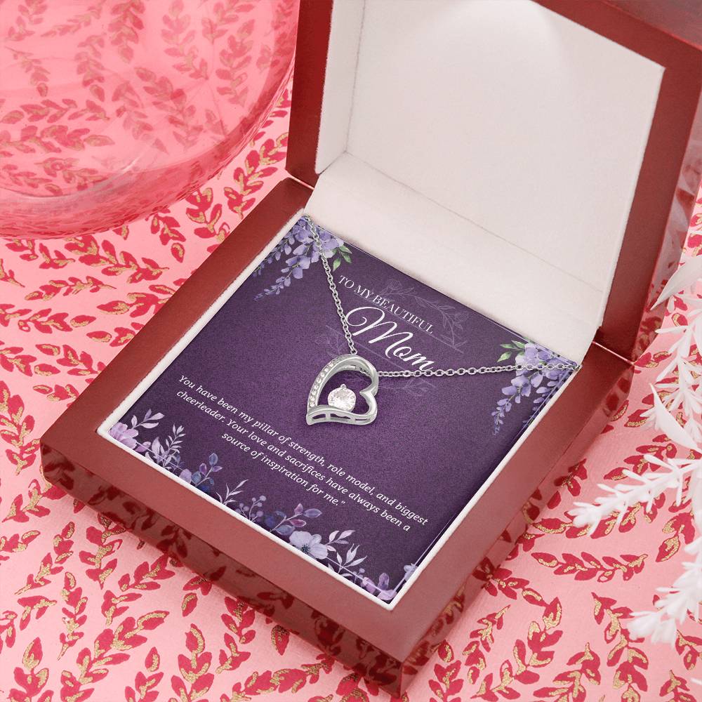 Forever Love Necklace with MOTHERS DAY Message Card