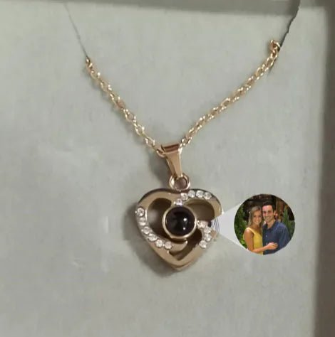 MemoryGlow S925 Silver Projection Necklace - Coolpeacock
