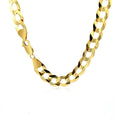 Solid Curb Chain in 14k Yellow Gold (11.23 mm) - Coolpeacock