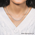 Sterling Silver 1.8mm Diamond Cut Rope Style Chain - Coolpeacock